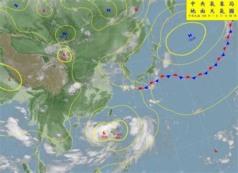 地面圖|地面天氣圖